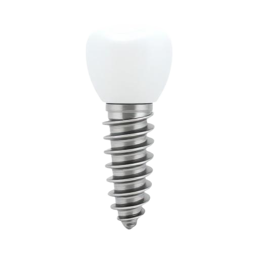 3D illustration of Single Tooth Implant
